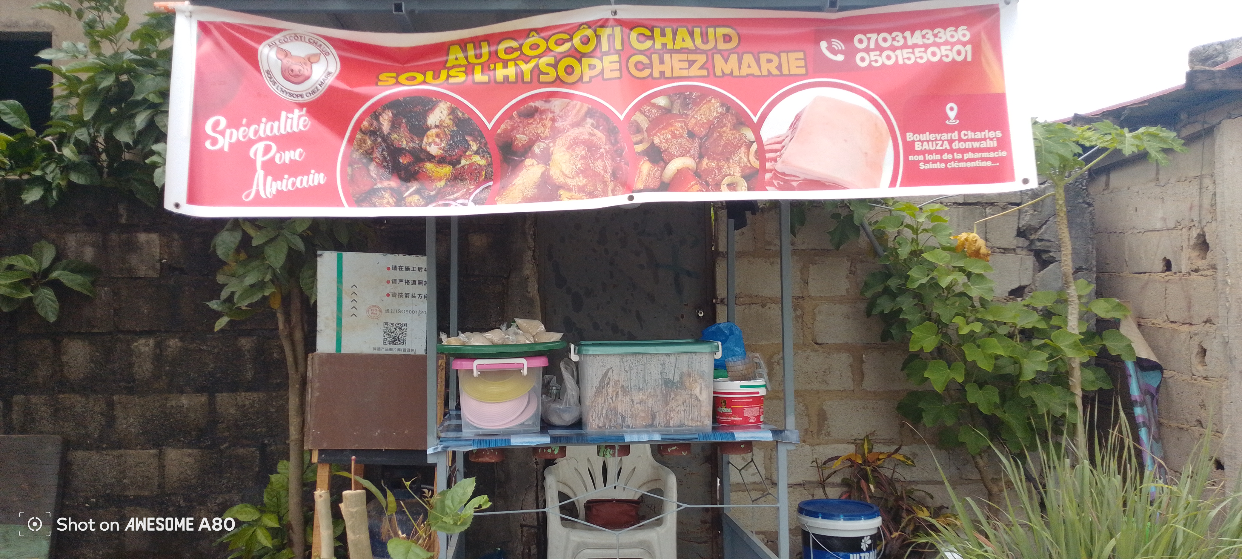 AU COCOTIERS CHAUD SOUS L'HYSOPE CHEZ MARI