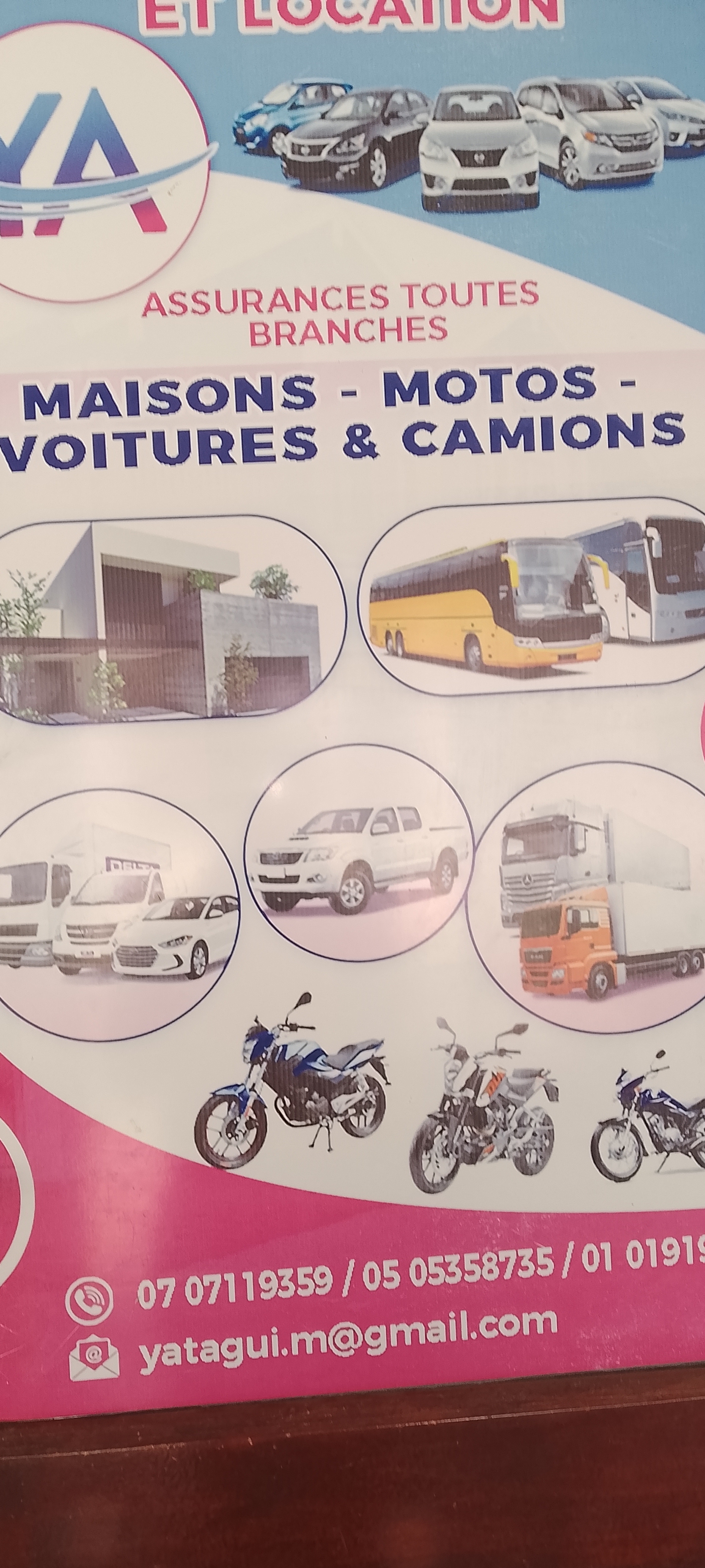 YATAGUI ASSURANCES ET LOCATION