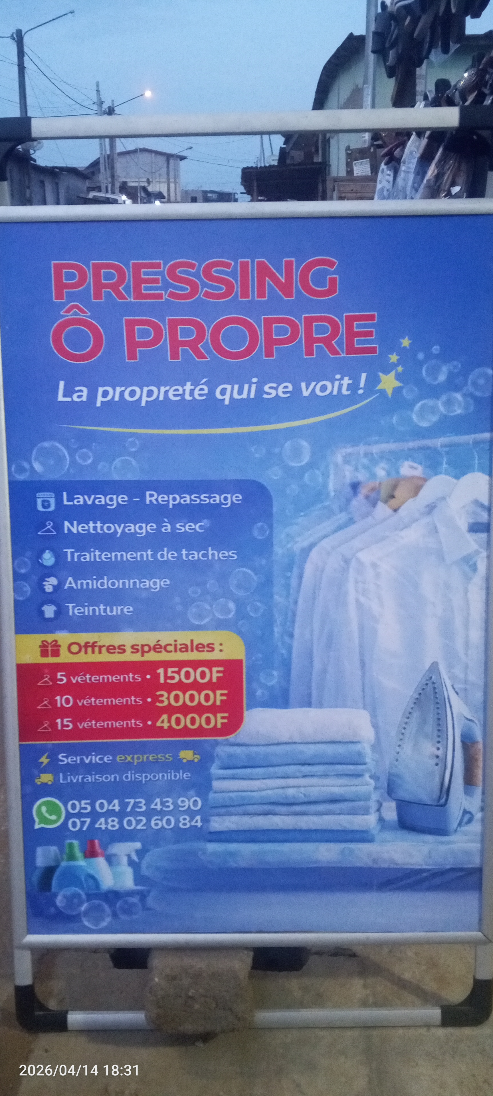 PRESSING O'PROPRE